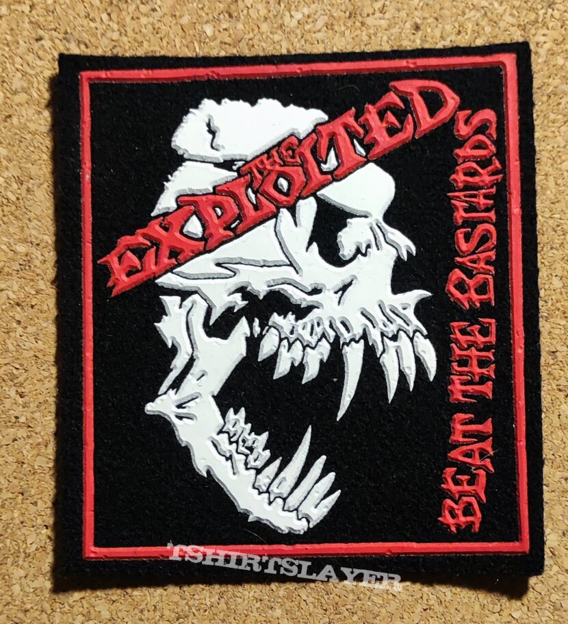 The Exploited Patch - Beat The Bastards 
