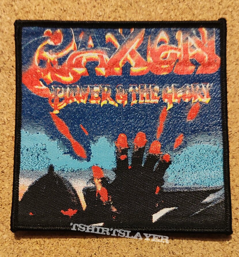 Saxon Patch - Power &amp; The Glory