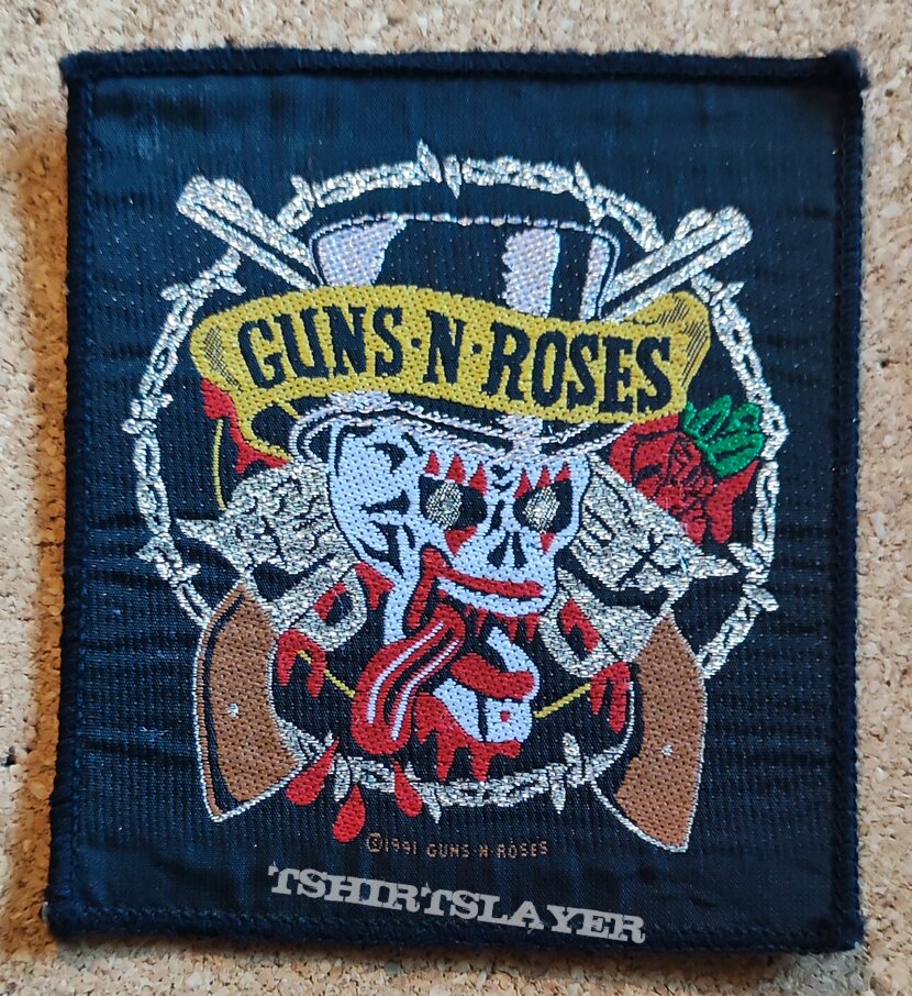 Guns N' Roses Patch - Revolver Skull