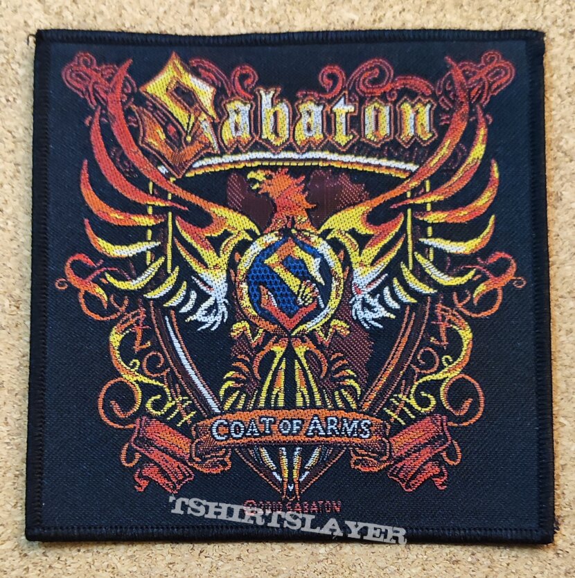 Sabaton Patch - Coat Of Arms