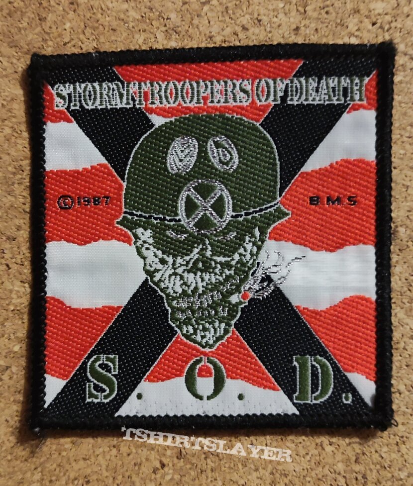 Storm Troopers Of Death Patch - Speak English Or Die 