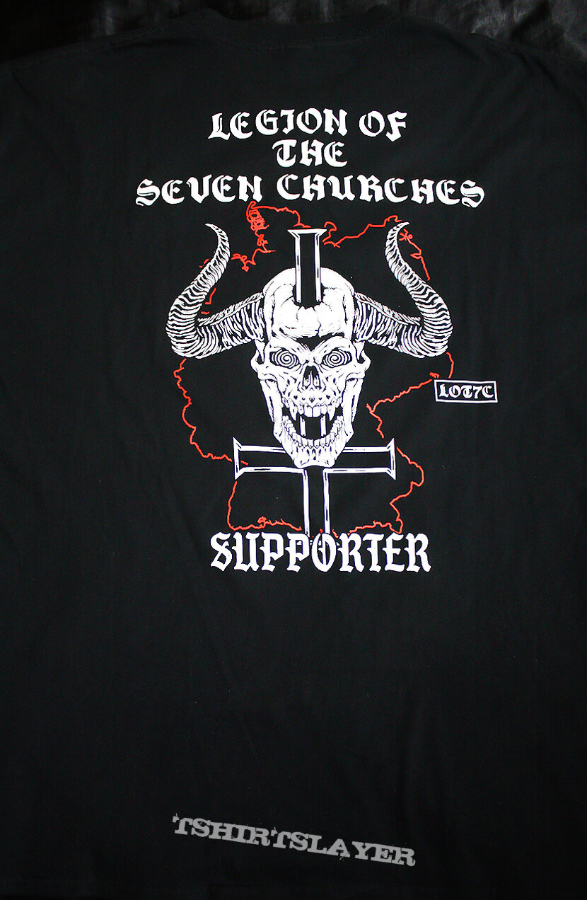 POSSESSED - Legion Of The Seven Churches Supporter - Ltd. Edition T-Shirt - Size XXL