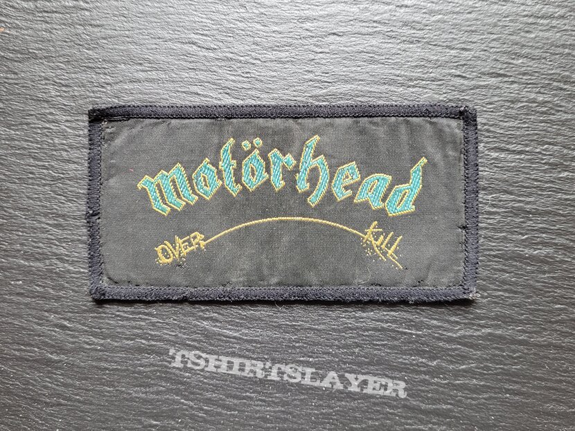 Motörhead - Overkill - Patch, Black Border