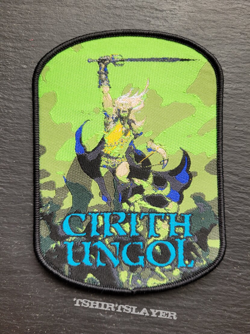 Cirith Ungol - King of Frost and Fire - Patch, Black Border 