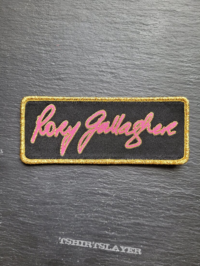 Rory Gallagher - Rory Gallagher - Patch, Gold Border