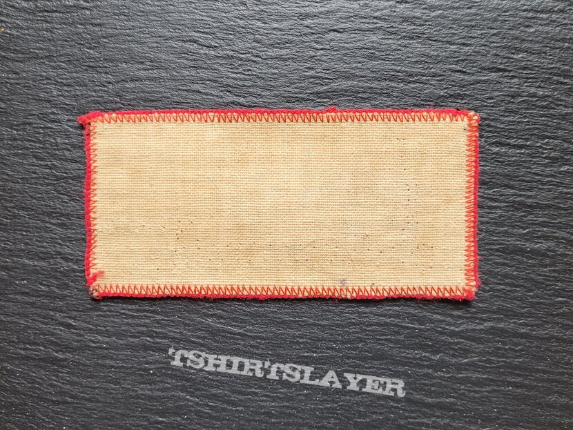 Motörhead - Red Glitter Motörhead - Mini Strip Patch, Red Border