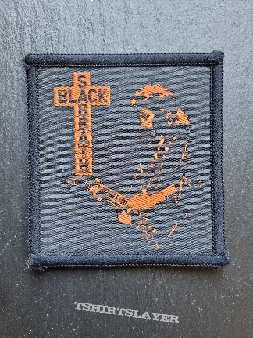 Black Sabbath - Red Iommi - Patch, Black Border