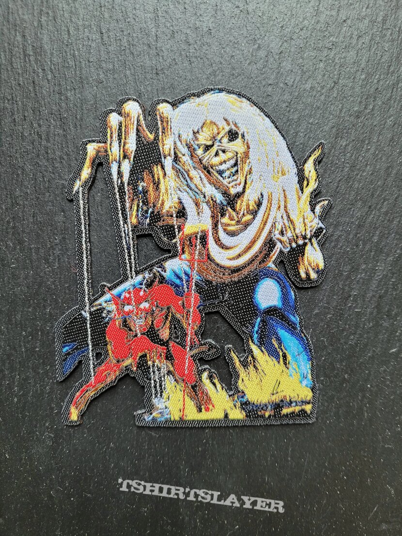 Iron Maiden - The Number of the Beast - Shape Patch, Black Border