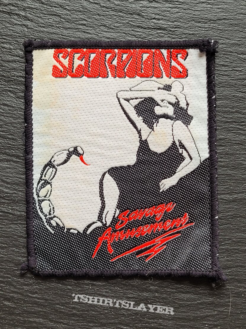 Scorpions - Savage Amusement - Patch