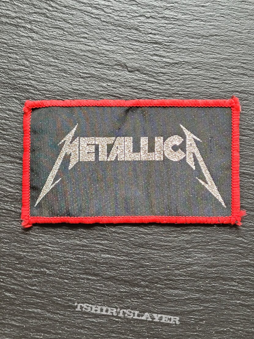 Metallica - Jump in the Fire Logo - Patch, Red Border