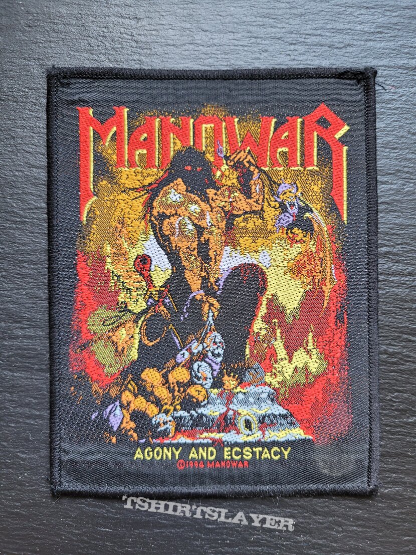 Manowar - Agony and Ecstasy - Patch