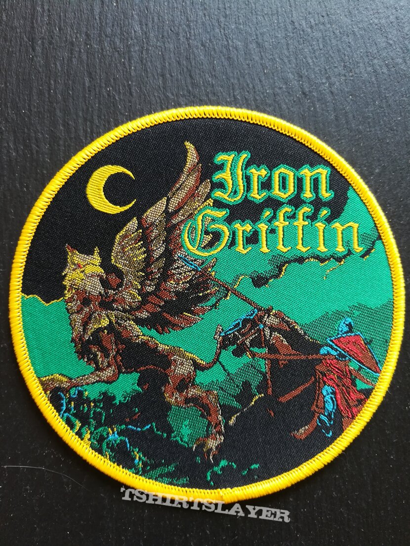 Iron Griffin - Patch, Yellow Border