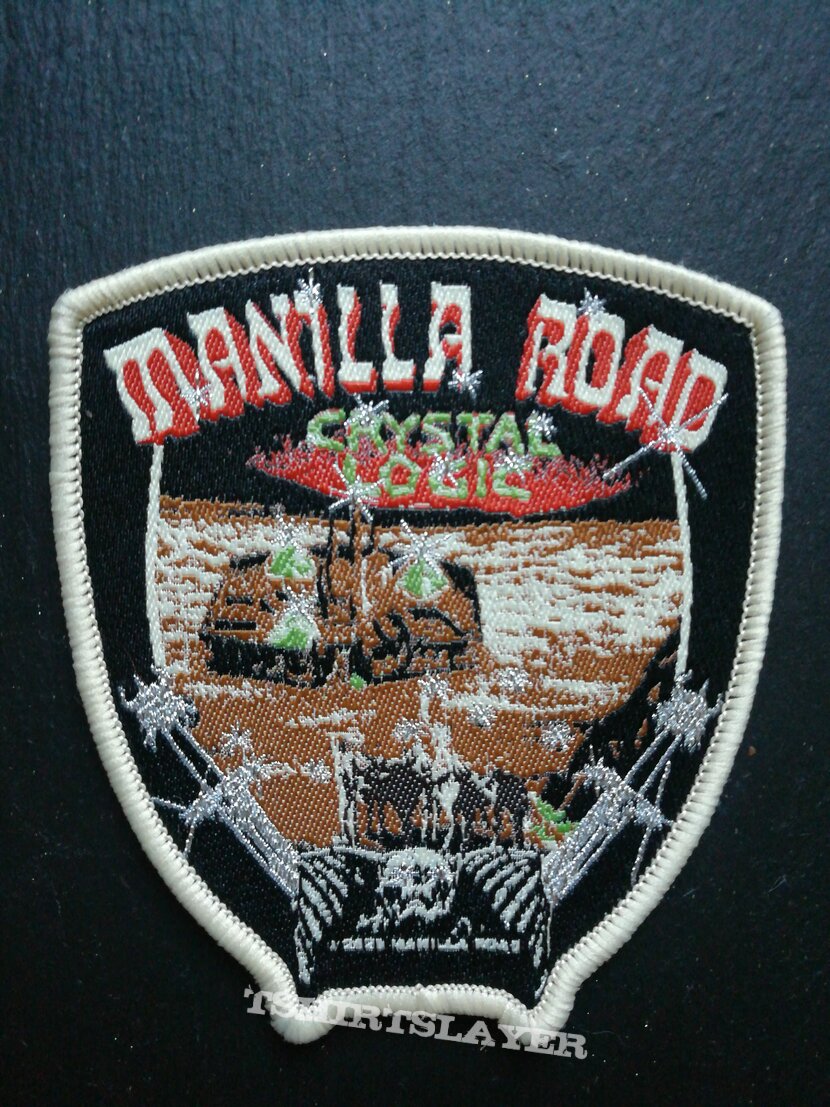 Manilla Road - Crystal Logic - Shield Patch