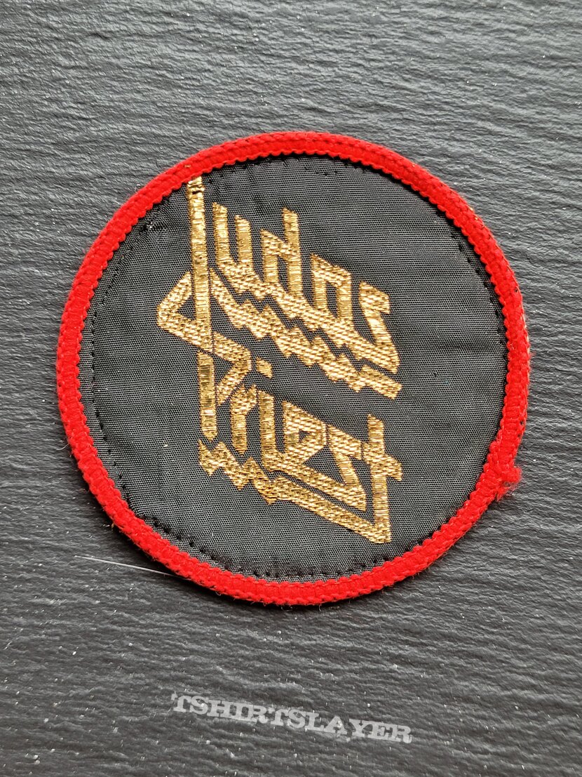 Judas Priest - Logo - Patch, Red Border