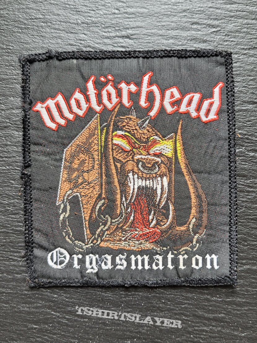 Motörhead - Orgasmatron - Patch, Black Border