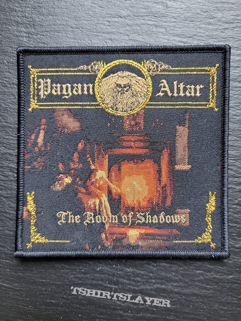 Pagan Altar - The Room of Shadows - Patch, Black Border