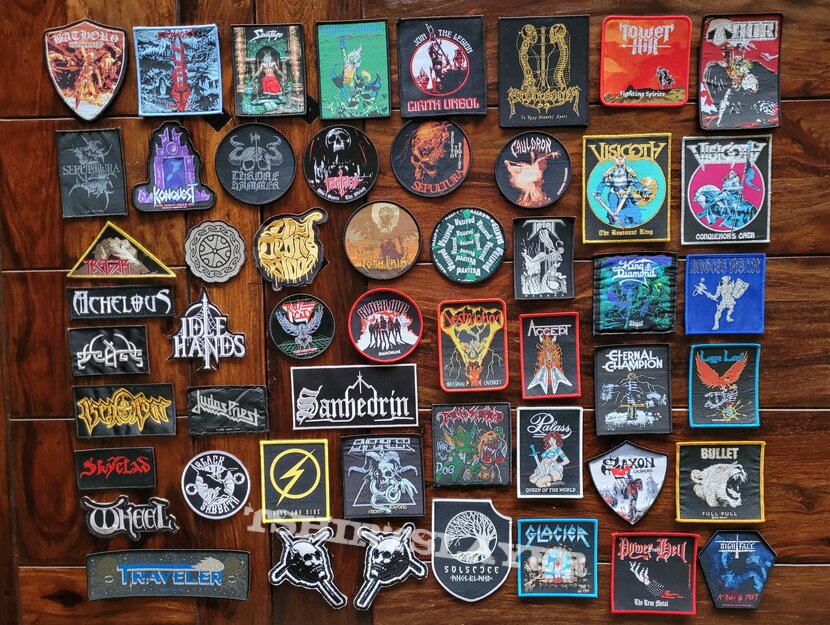 Various, Bathory, Savatage, Various Heavy Metal patches Patch (Dante's) |  TShirtSlayer