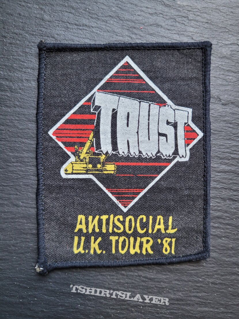 Trust - Antisocial U.K. Tour &#039;81 - Patch
