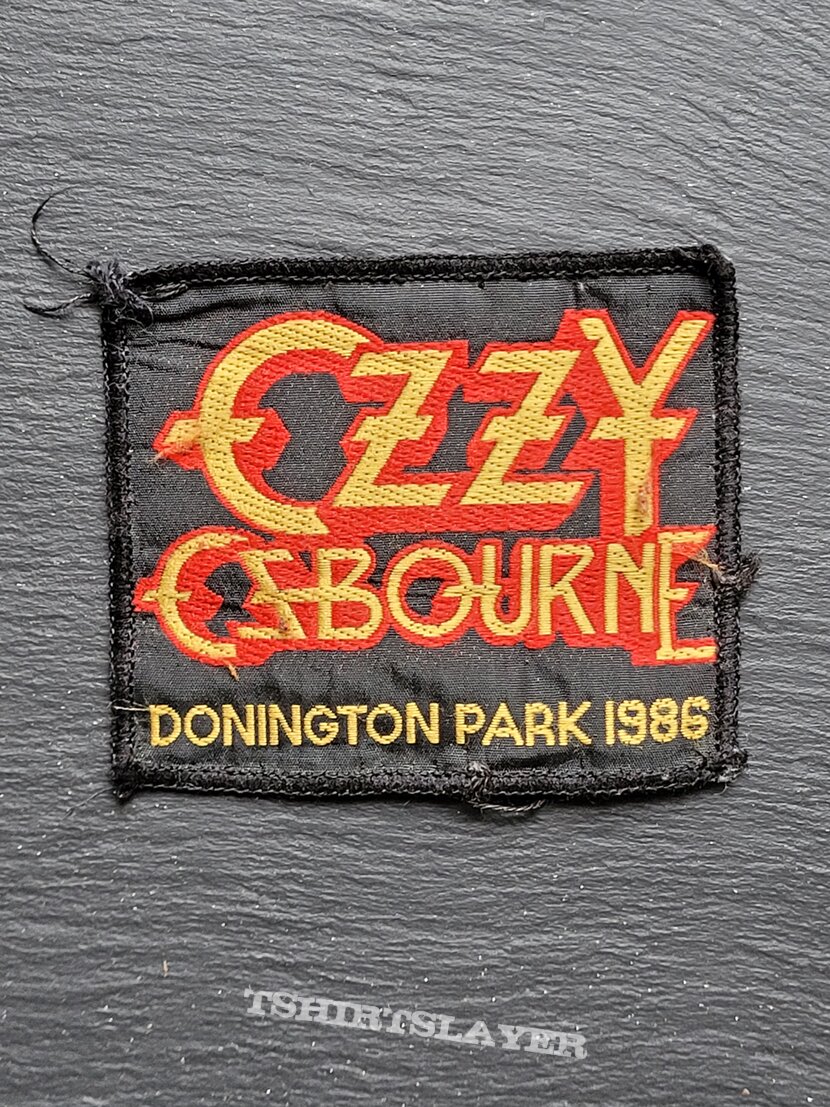 Ozzy Osbourne - Donington Park 1986 - Patch