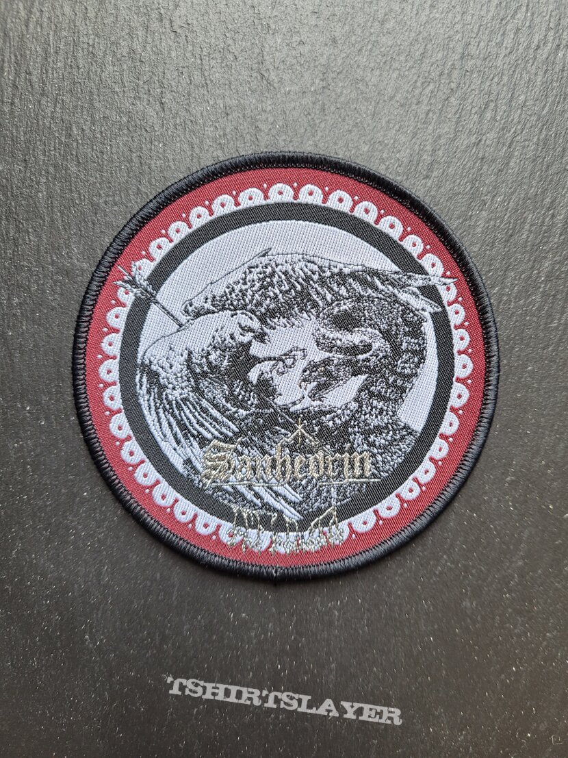 Sanhedrin - The Poisoner - Patch, Black Border