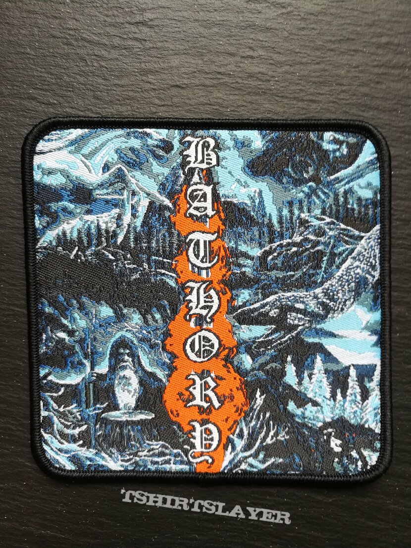 Bathory - Blood on Ice - Patch, Black Border