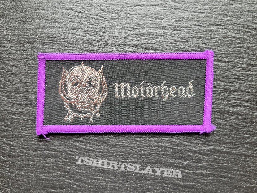 Motörhead - Motörhead - Mini Strip Patch, Purple Border