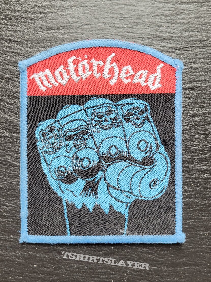 Motörhead - Iron Fist - Patch, Blue Border