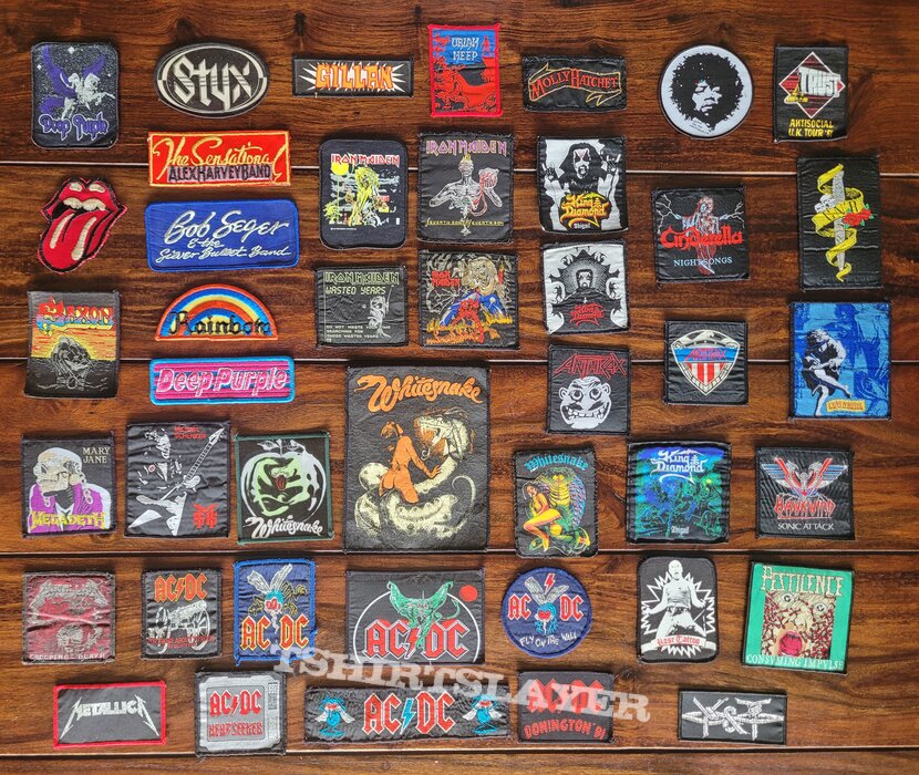 Various patches from 70&#039;s to 90&#039;s