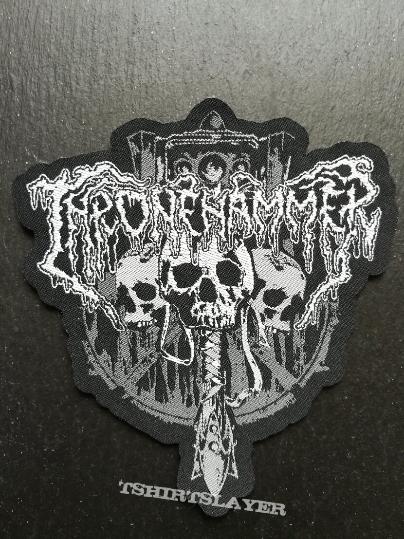 Thronehammer - Logo Patch, Shaped Incantation Rites