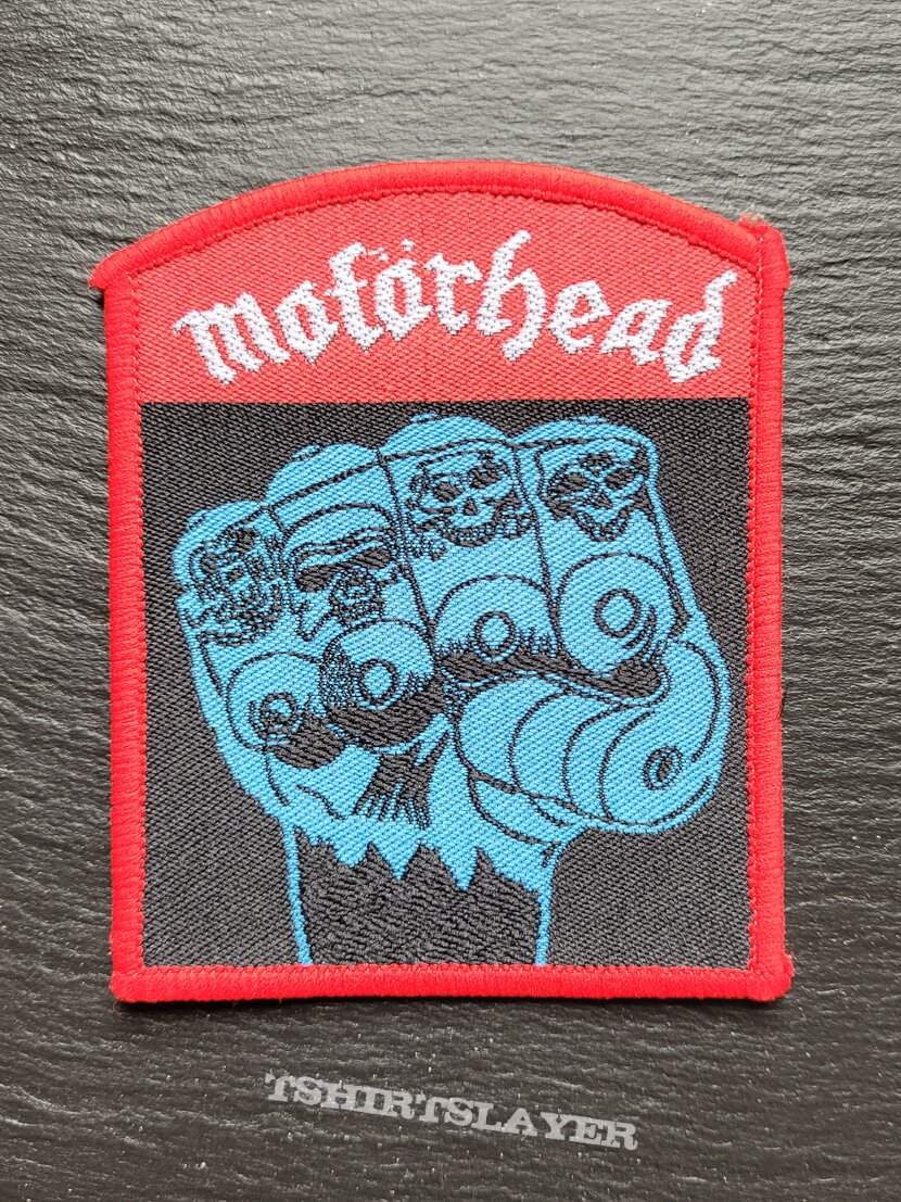 Motörhead - Iron Fist - Patch, Red Border