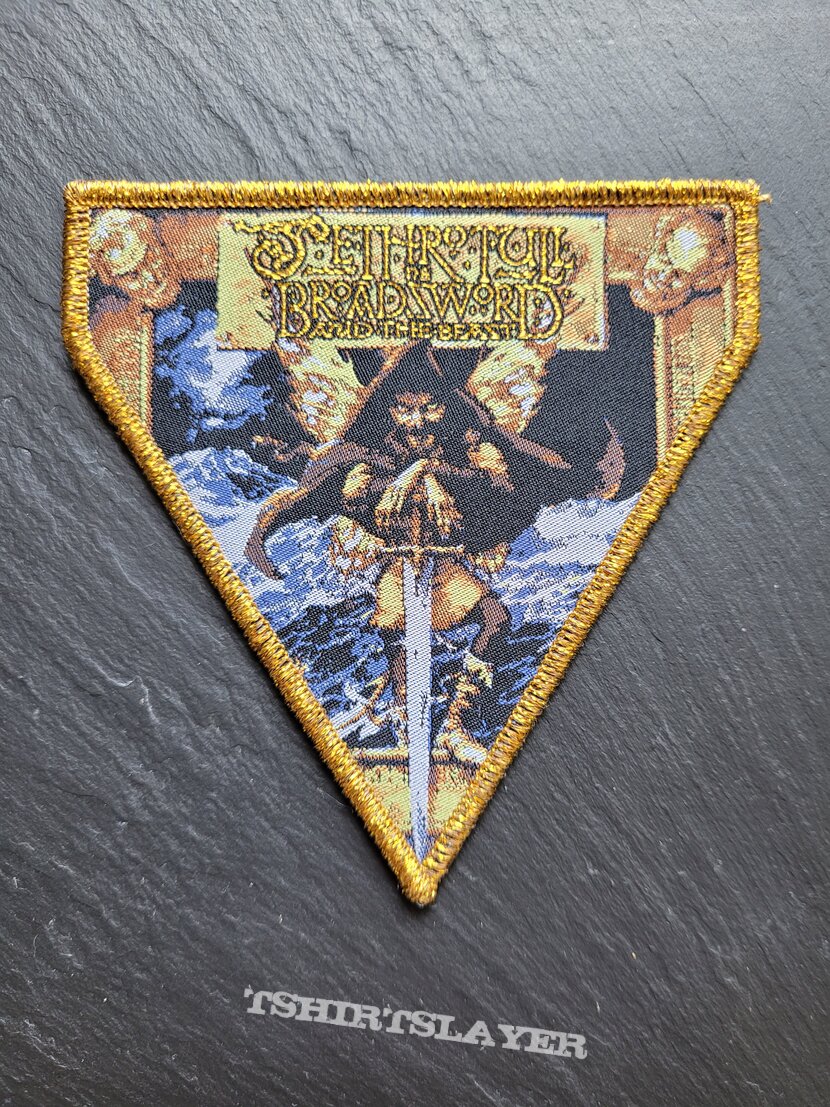 Jethro Tull - The Broadsword and the Beast - Patch, Gold Border