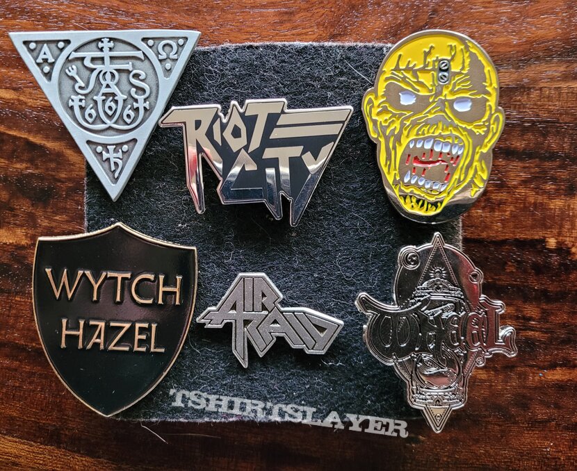 Various Heavy Metal pins