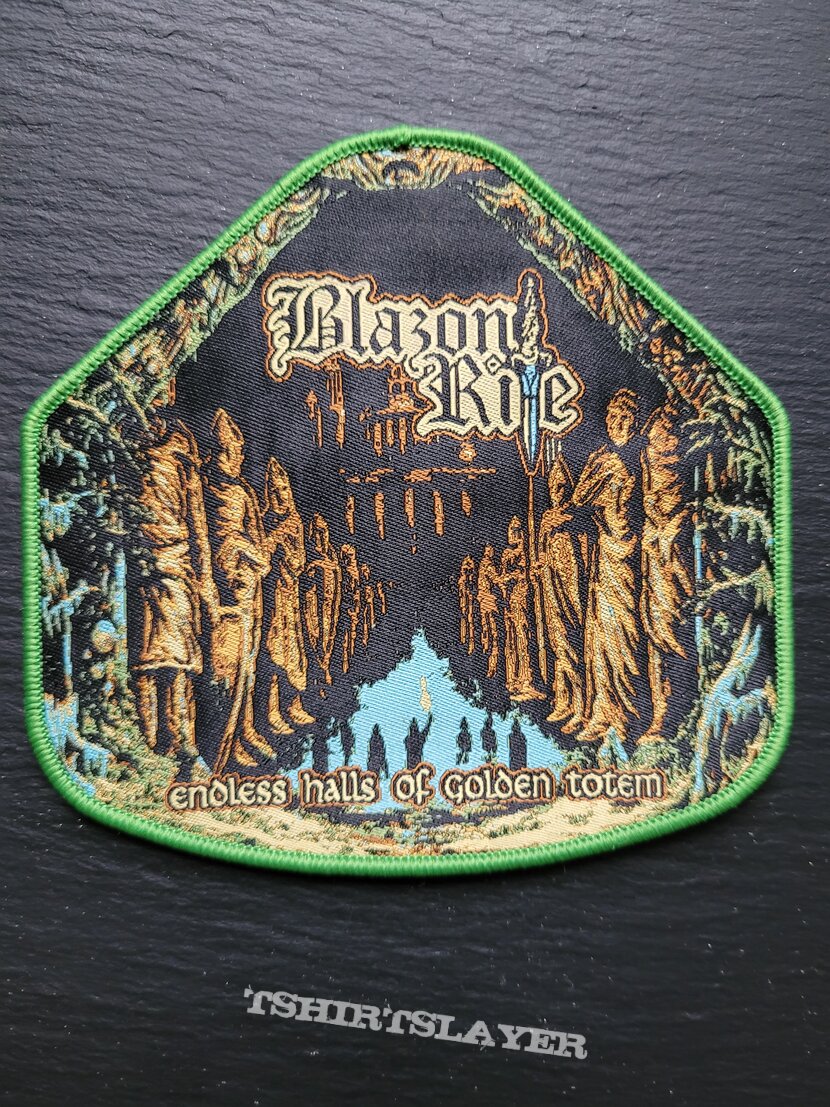 Blazon Rite - Endless Halls of Golden Totem - Patch, Green Border