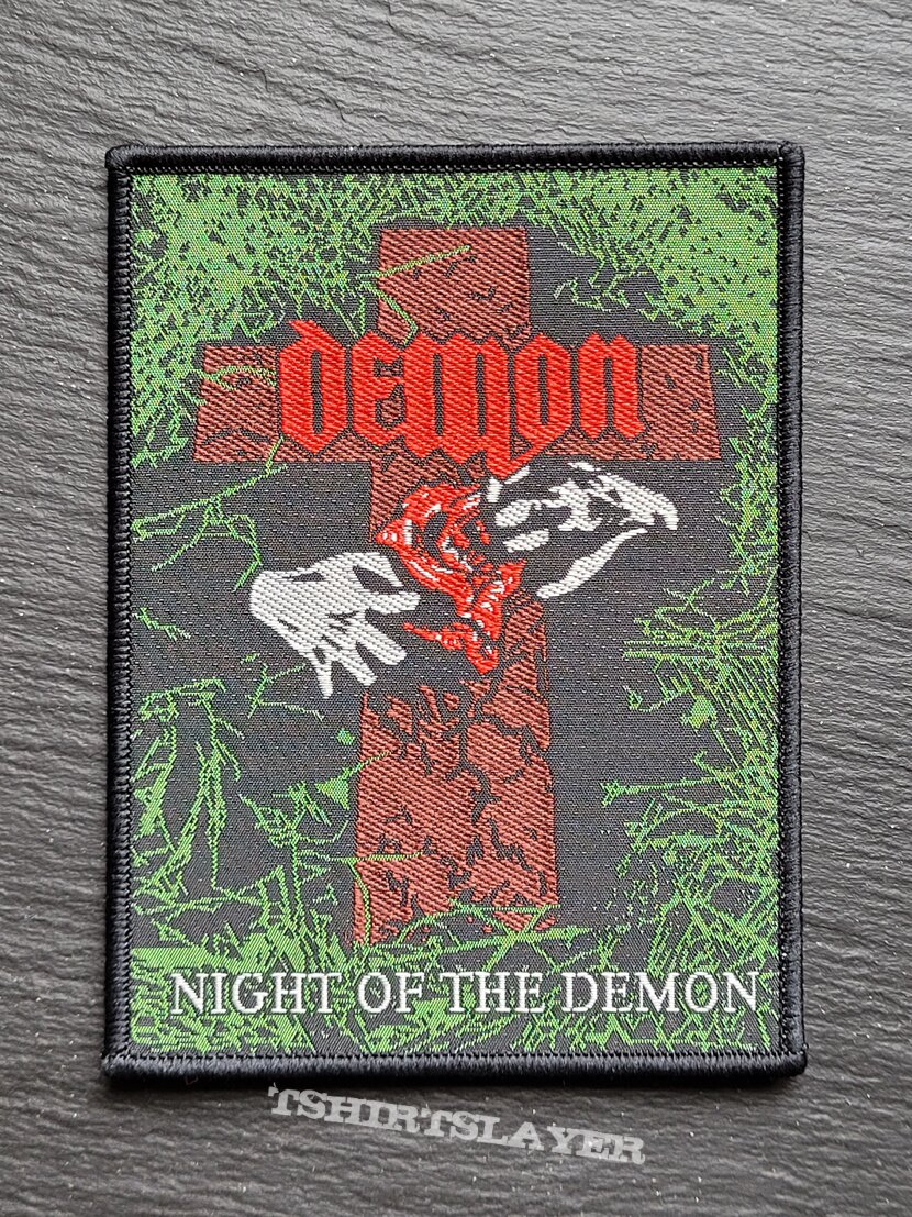 Demon - Night of the Demon - Patch, Black Border