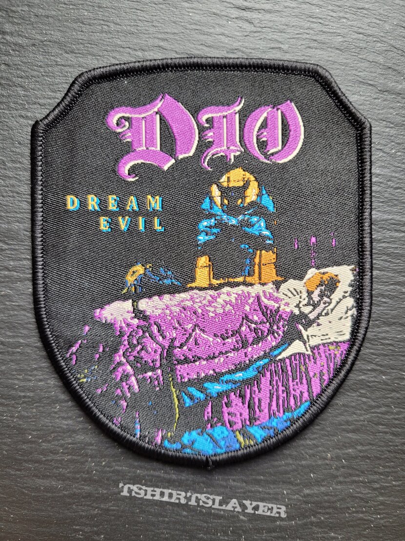 Dio - Dream Evil - Patch, Black Border