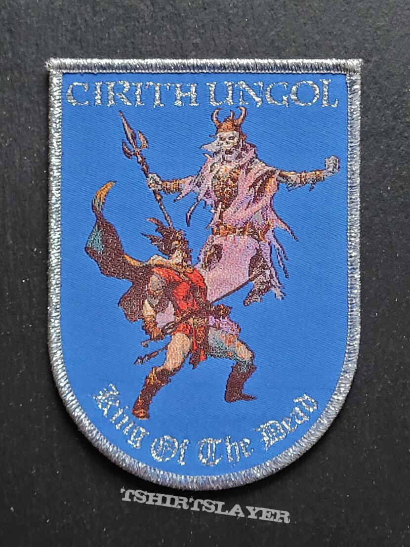 Cirith Ungol - King of the Dead - Patch, Silver Border