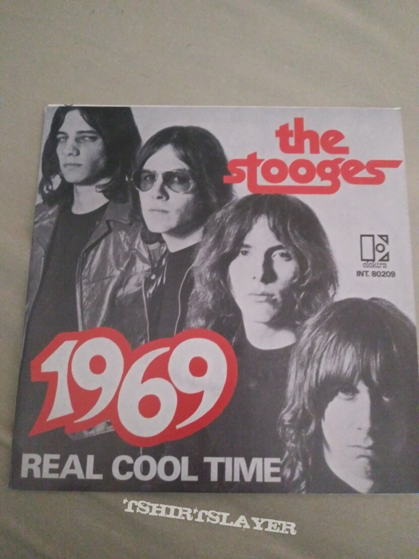 Iggy pop &amp; stooges 1969/ real cool time 7&quot; 45 reissue french import