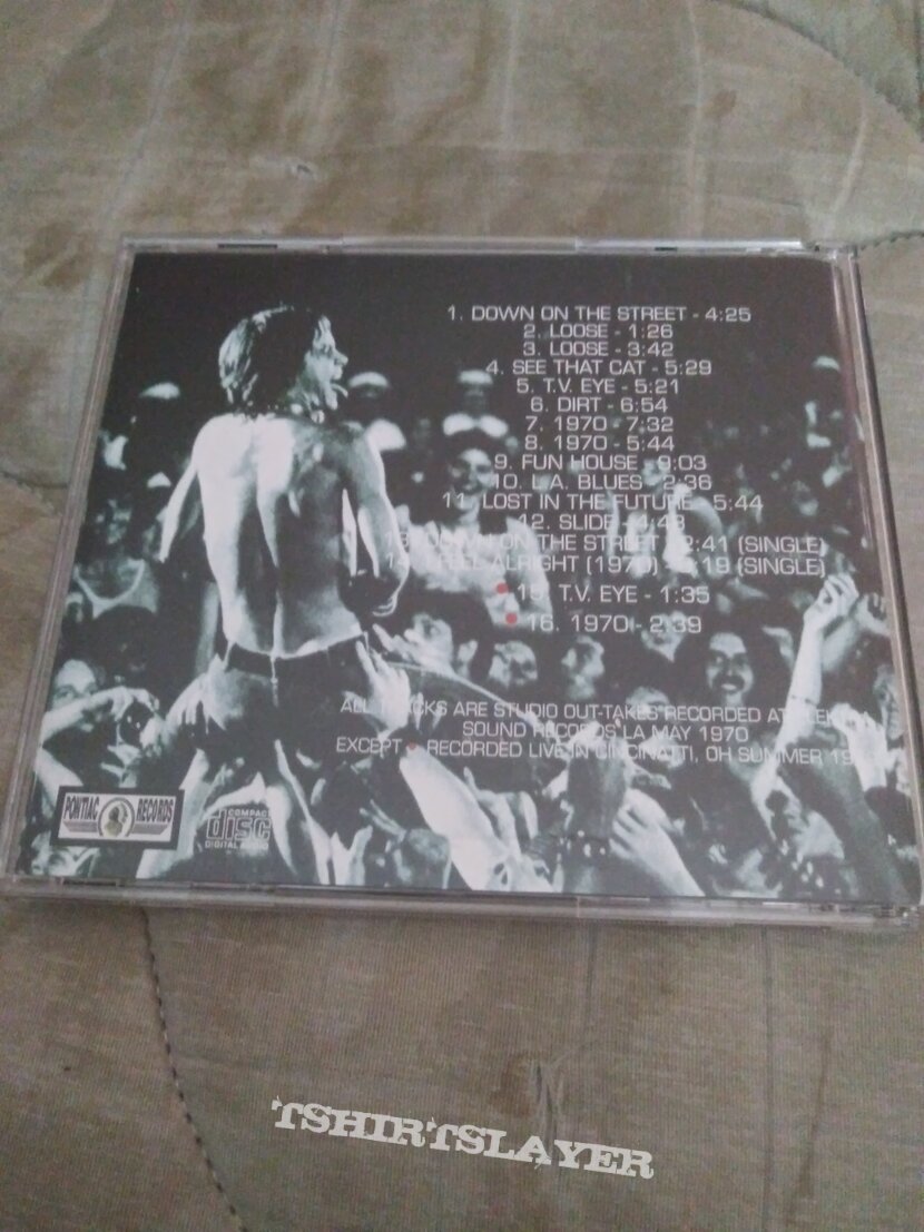 Iggy pop peanut butter cd funhouse out takes 1973