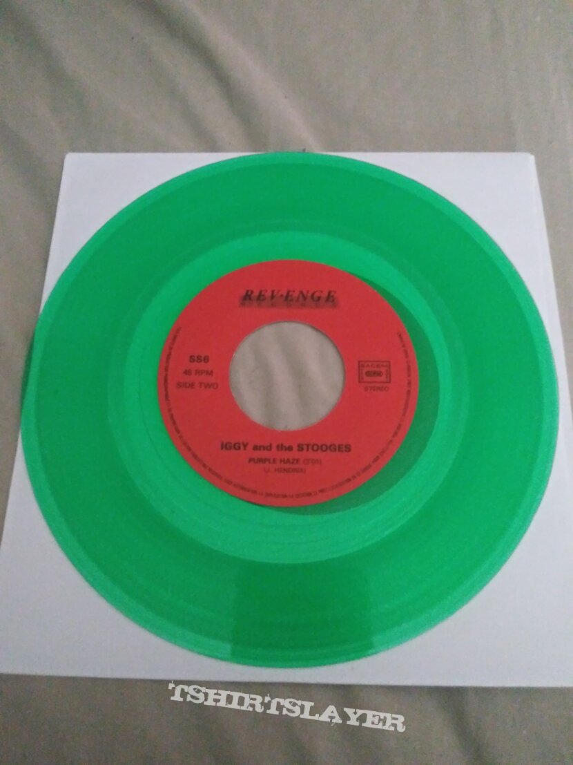 Iggy pop &amp; stooges 7&quot; johanna green translucent vinyl limit of 2,000