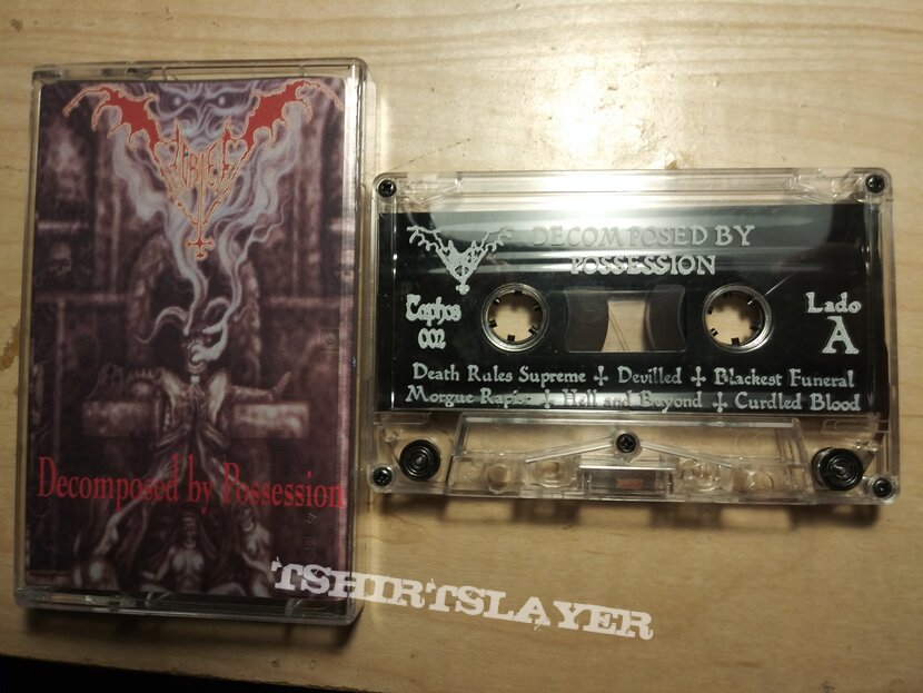 Mortem decomposed by possession cassette tape 2000 # 322 of 666