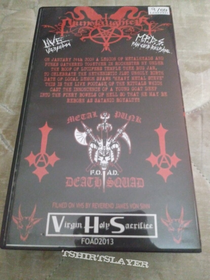 Nunslaughter virgin holy sacrifice vhs. Live show 2004 # 9 of 69