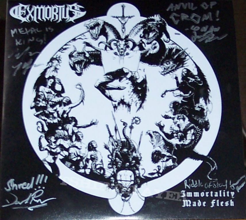 Exmortus - Immortality Made Flesh 7&#039;&#039; (signed)