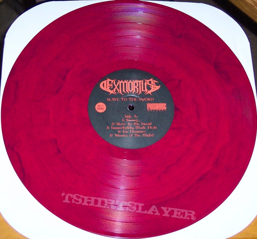 Exmortus - Slave To The Sword vinyl (signed)
