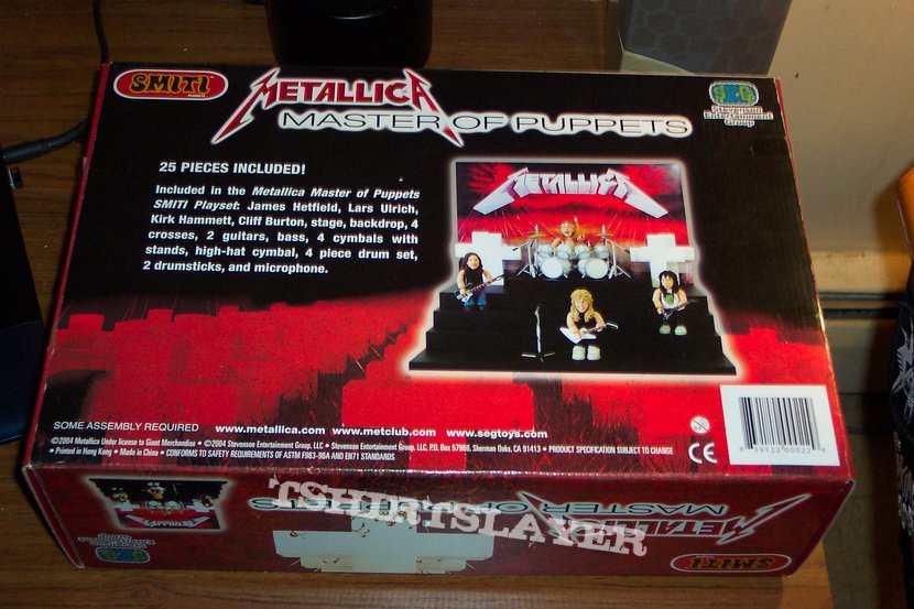 Metallica - Master of Puppets Smiti Playset