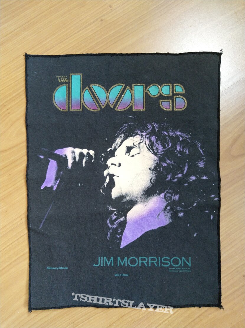 Licensed 1990 Jim Morrison The Doors back patch