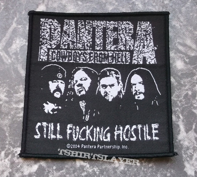 PANTERA - Still Fucking Hostile - Patch