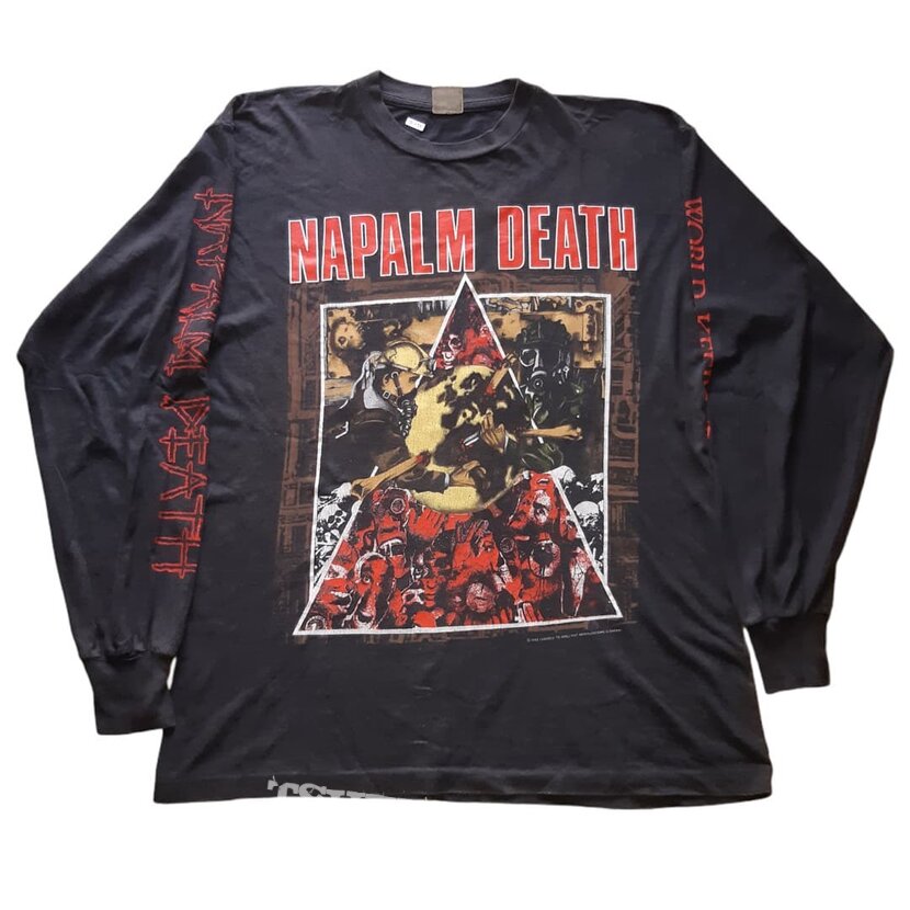 Napalm death campaign for musical destruction tour 1992