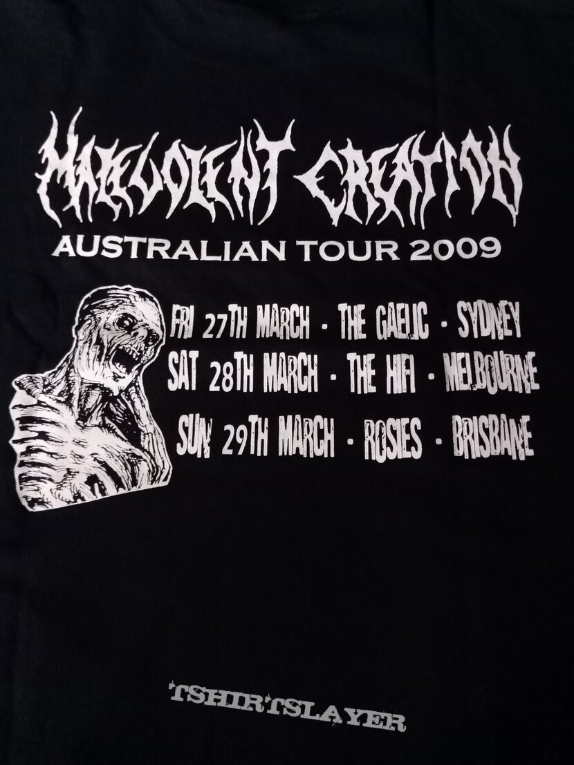 Malevolent creation australian tour 2009