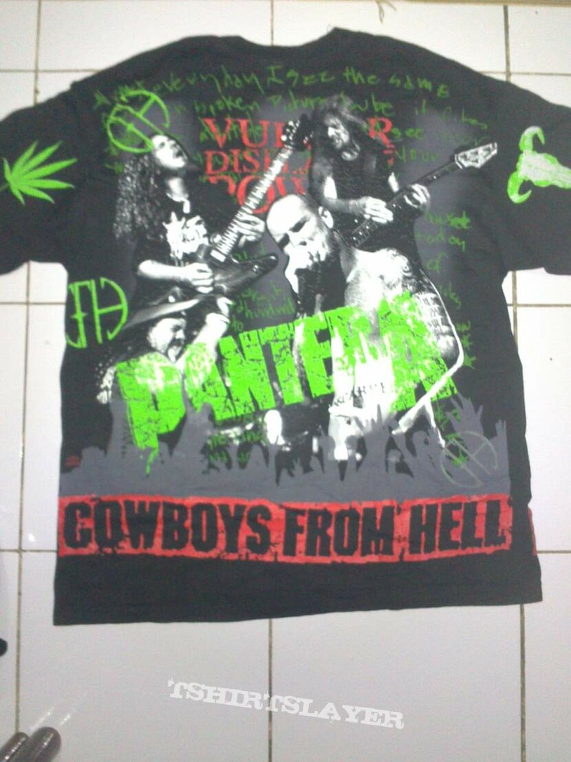Pantera cowboys from hell allover