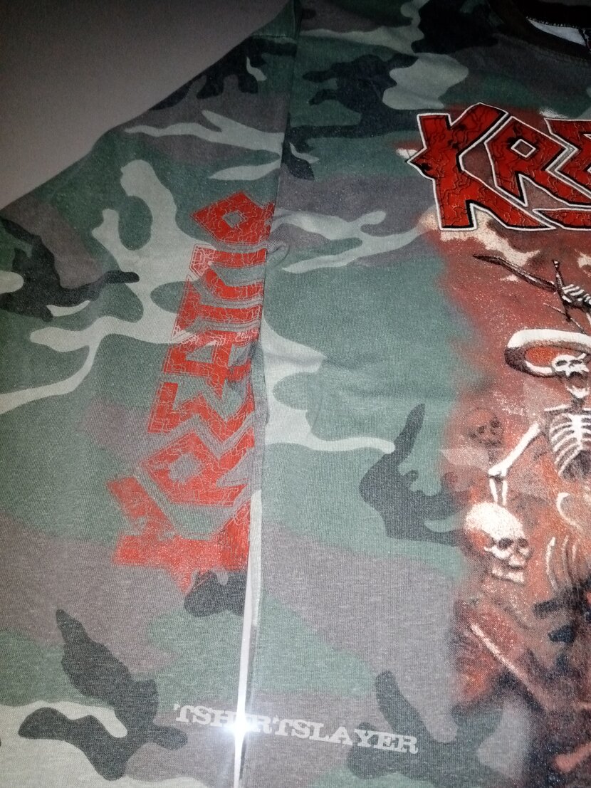 Kreator - Pleasure to kill camo shirt